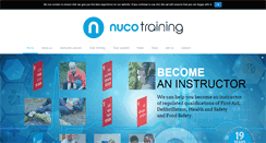 Desktop Screenshot of nucotraining.com