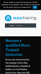 Mobile Screenshot of nucotraining.com